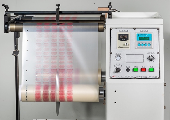 Új állapotú Thermal papírtekercs hasító és visszatekercselő gép 